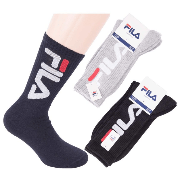 CALZA F9598 UNISEX BIPACK FILA 2 pezzi