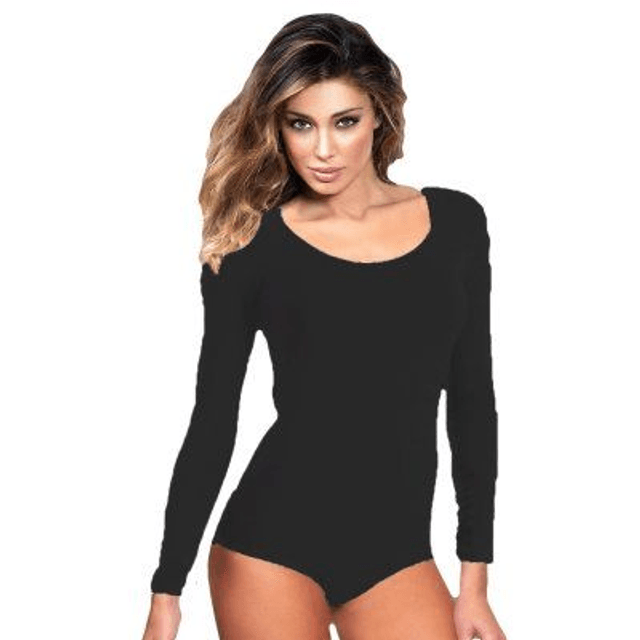 BODY 4154 MANICA LUNGA JADEA