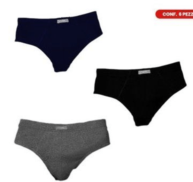 SLIP 2500 UOMO PRIMAL 6 pezzi
