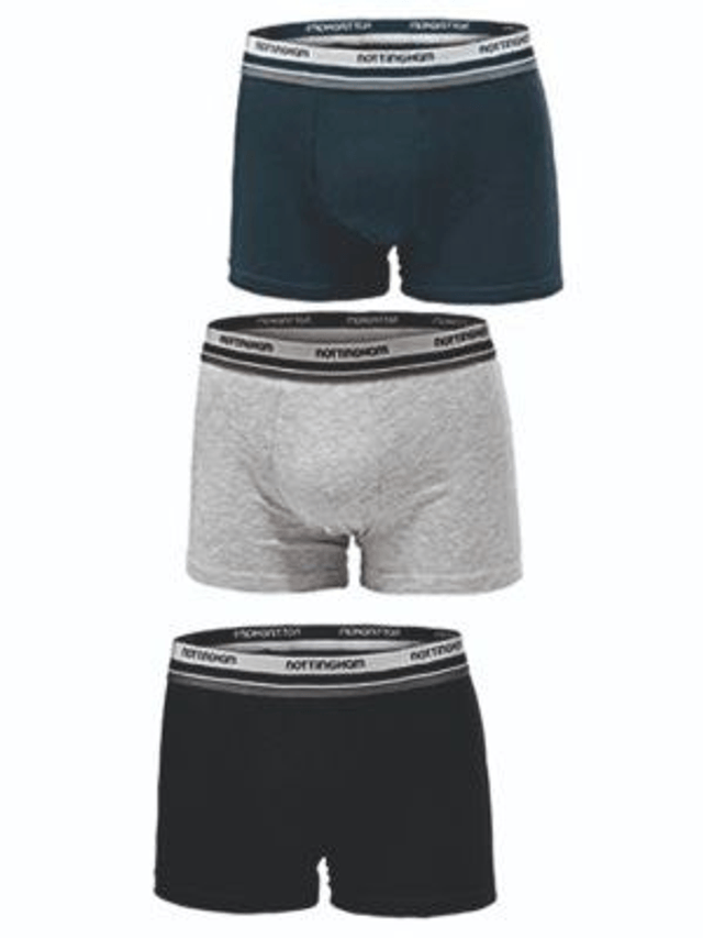 BOXER BX80.M ELASTICO ESTERNO NOTTINGHAM 3 pezzi