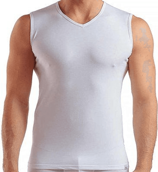CANOTTA ET1003 SMANICATO A V COVERI 3 pezzi