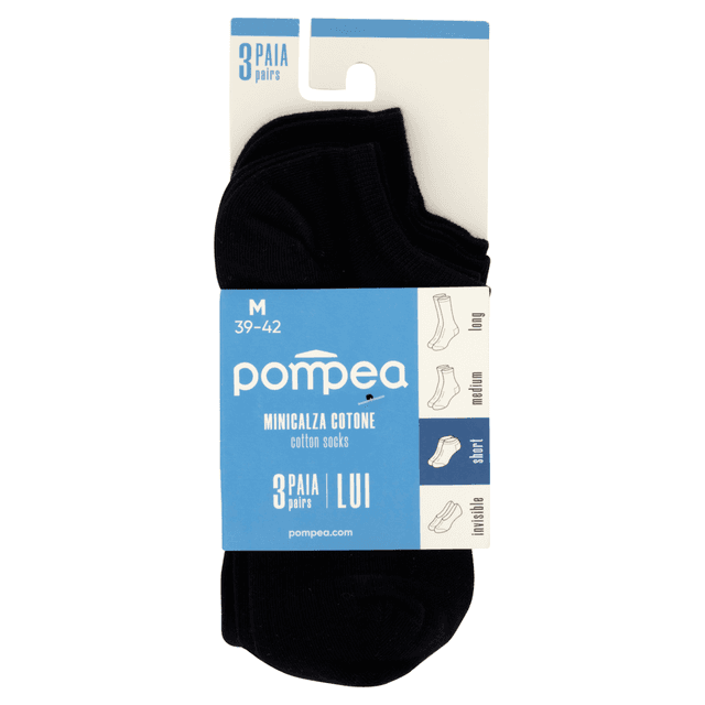 MINICALZA TRIS LUI/LEI POMPEA
