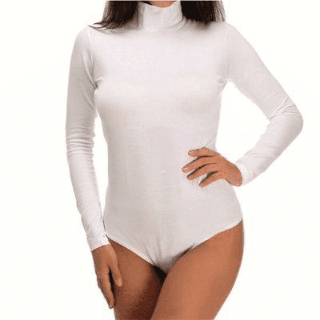 BODY 4153 MANICA LUNGA LUPETTO JADEA